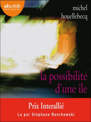 cover image of La Possibilité d'une île